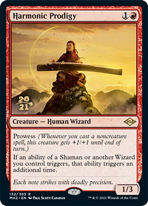 Harmonic Prodigy (132) (Prerelease Cards)