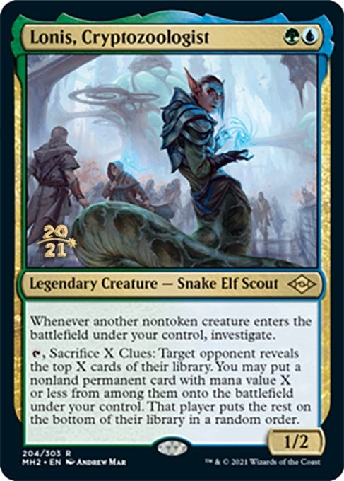 Lonis, Cryptozoologist (204) (Prerelease Cards)