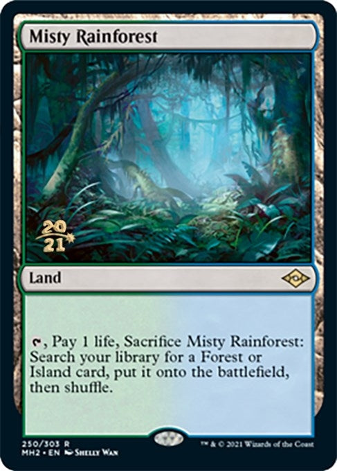 Misty Rainforest (250) (Prerelease Cards)