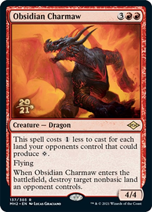 Obsidian Charmaw (137) (Prerelease Cards)