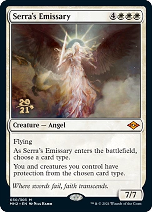 Serra's Emissary (30) (Prerelease Cards)