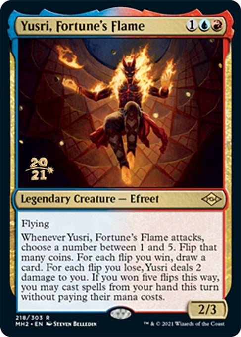 Yusri, Fortune's Flame (218) (Prerelease Cards)