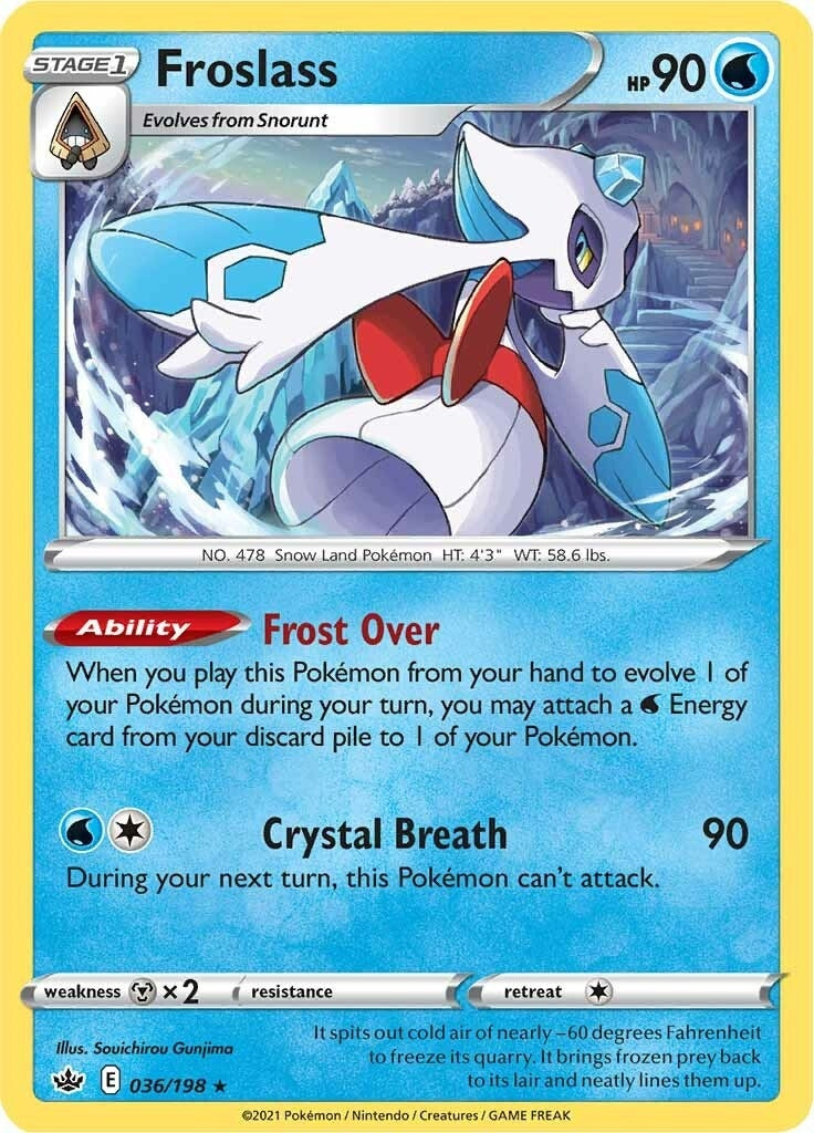 Image for Froslass (036/198) (SWSH06: Chilling Reign) - Pokemon