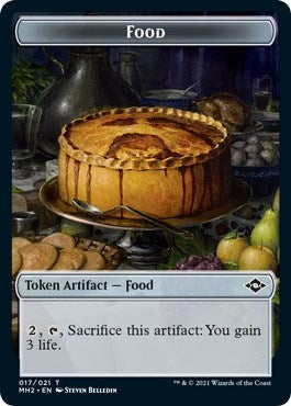 Food (017) // Phyrexian Germ Double-Sided Token (17 // 3) (Modern Horizons 2)