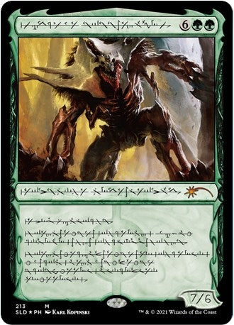 Image for Vorinclex, Voice of Hunger (Phyrexian) (213) - Magic: The Gathering
