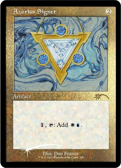 Azorius Signet (Foil Etched) (286) (Secret Lair Drop Series)