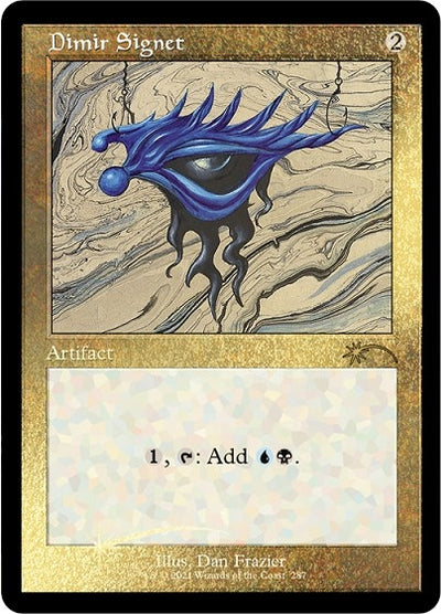 Dimir Signet (Foil Etched) (287) (Secret Lair Drop Series)