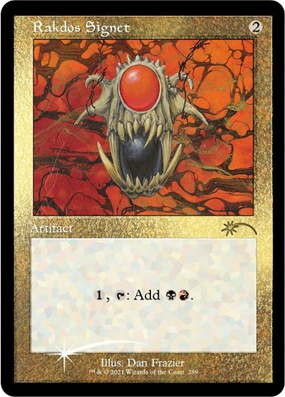 Rakdos Signet (Foil Etched) (289) (Secret Lair Drop Series)