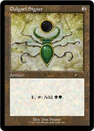 Golgari Signet (292) (Secret Lair Drop Series)