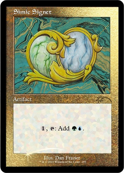 Simic Signet (Foil Etched) (295) (Secret Lair Drop Series)