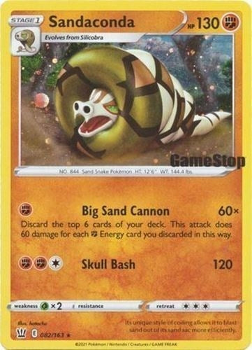 Image for Sandaconda - 082/163 (Gamestop Exclusive) (082/163) (Miscellaneous Cards & Products) - Pokemon