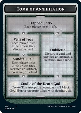 Tomb of Annihilation // The Atropal Double-Sided Token (22 // 5)