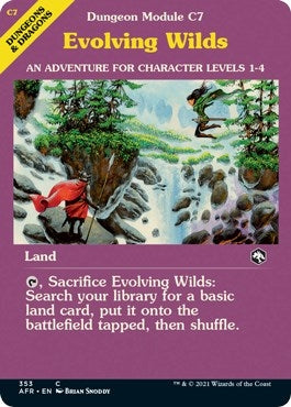 Evolving Wilds (Dungeon Module) (353) (Adventures in the Forgotten Realms)