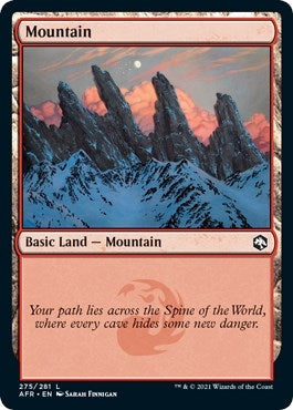 Mountain (275) (275) (Adventures in the Forgotten Realms)