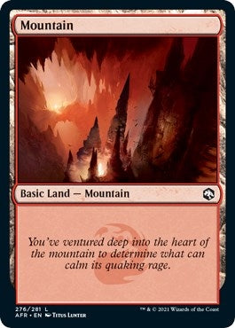 Mountain (276) (276) (Adventures in the Forgotten Realms)