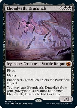 Ebondeath, Dracolich (100) (Adventures in the Forgotten Realms)