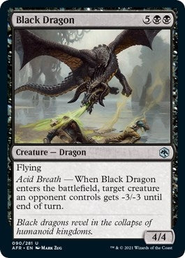 Black Dragon (90) (Adventures in the Forgotten Realms)