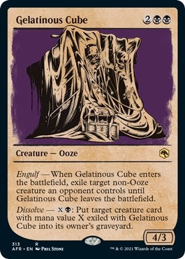 Gelatinous Cube (Showcase) (313) (Adventures in the Forgotten Realms)