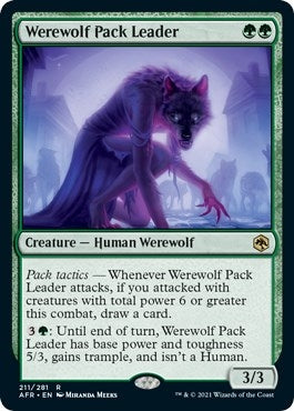 Werewolf Pack Leader (211) (Adventures in the Forgotten Realms)
