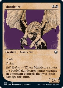 Manticore (Showcase) (314) (Adventures in the Forgotten Realms)