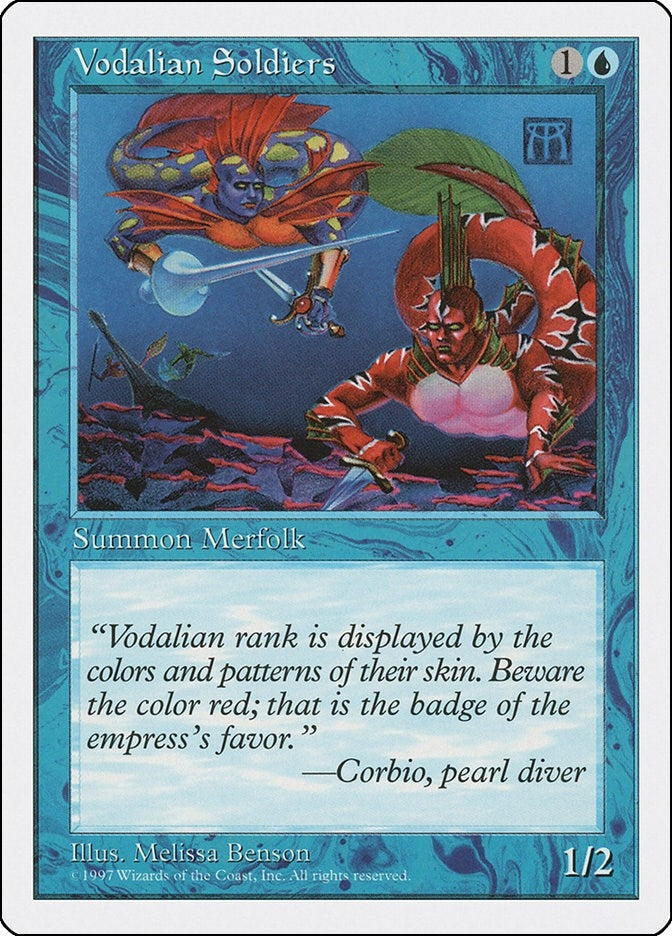 Vodalian Soldiers (Fifth Edition)