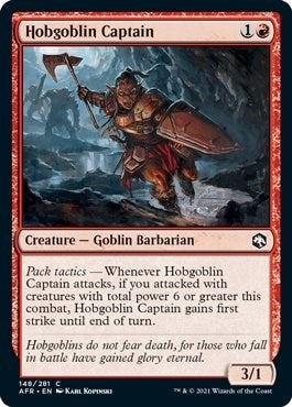 Hobgoblin Captain (148) (Adventures in the Forgotten Realms)