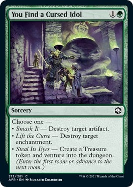 You Find a Cursed Idol (213) (Adventures in the Forgotten Realms)