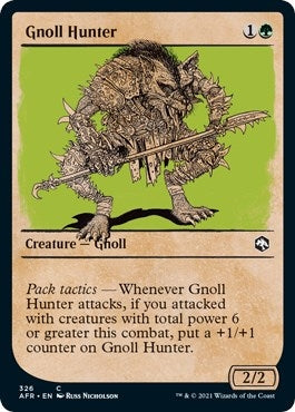 Gnoll Hunter (Showcase) (326) (Adventures in the Forgotten Realms)