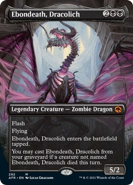 Ebondeath, Dracolich (Borderless) (292) (Adventures in the Forgotten Realms)