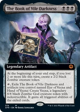 The Book of Vile Darkness (Extended Art) (374) (Adventures in the Forgotten Realms)