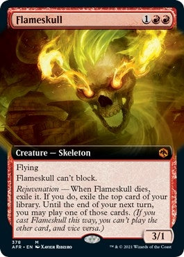 Flameskull (Extended Art) (378) (Adventures in the Forgotten Realms)