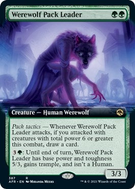 Image for Werewolf Pack Leader (Extended Art) (387) [AFR]
