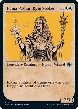 Hama Pashar, Ruin Seeker (Showcase) (341) (Adventures in the Forgotten Realms)