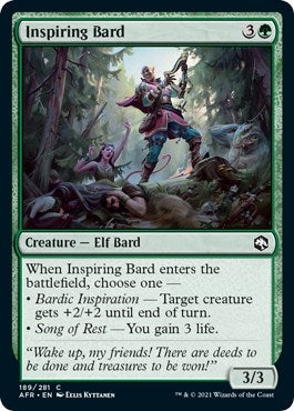 Inspiring Bard (189) (Adventures in the Forgotten Realms)