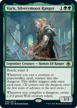 Varis, Silverymoon Ranger (209) (Adventures in the Forgotten Realms)