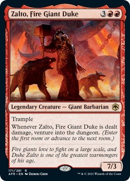 Zalto, Fire Giant Duke (171) (Adventures in the Forgotten Realms)