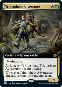 Triumphant Adventurer (Extended Art) (390)