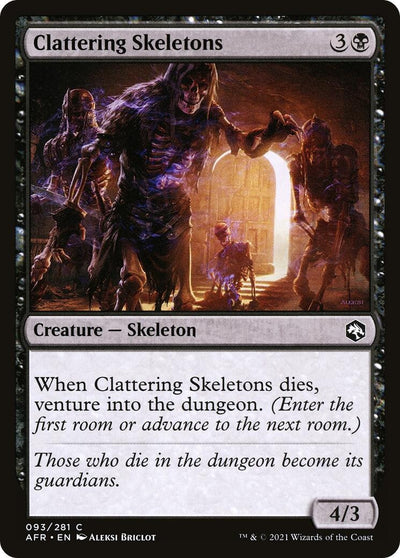 Clattering Skeletons (93) (Adventures in the Forgotten Realms)