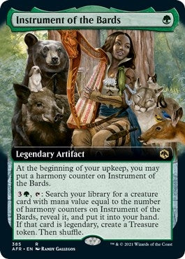 Instrument of the Bards (Extended Art) (385) (Adventures in the Forgotten Realms)