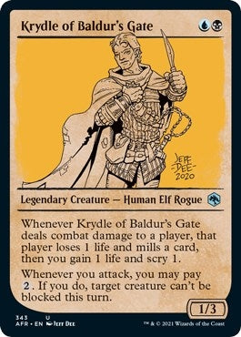 Krydle of Baldur's Gate (Showcase) (343) (Adventures in the Forgotten Realms)