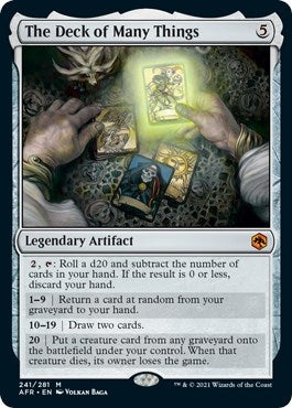 The Deck of Many Things (241) (Adventures in the Forgotten Realms)