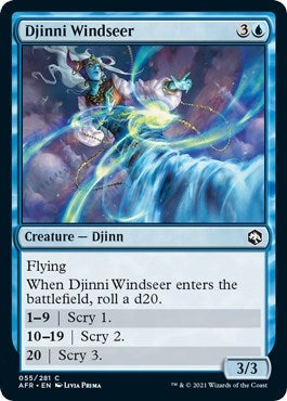 Djinni Windseer (55) (Adventures in the Forgotten Realms)