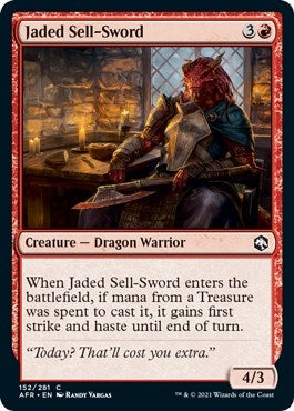 Jaded Sell-Sword (152) (Adventures in the Forgotten Realms)
