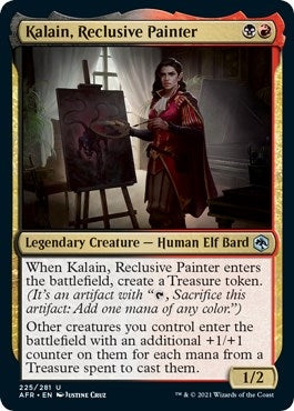 Kalain, Reclusive Painter (225) (Adventures in the Forgotten Realms)