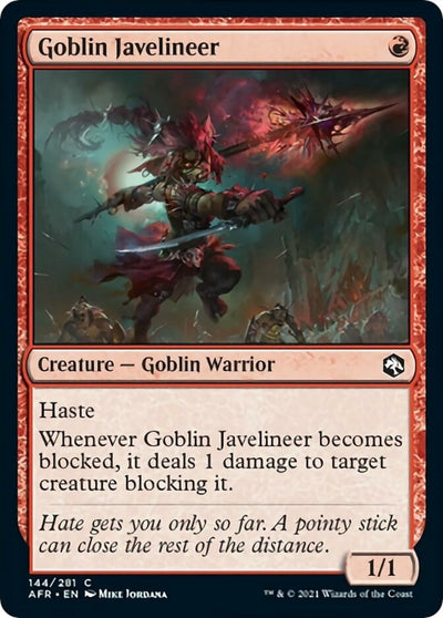 Goblin Javelineer (144) (Adventures in the Forgotten Realms)