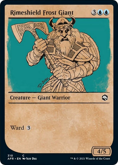 Rimeshield Frost Giant (Showcase) (310) (Adventures in the Forgotten Realms)