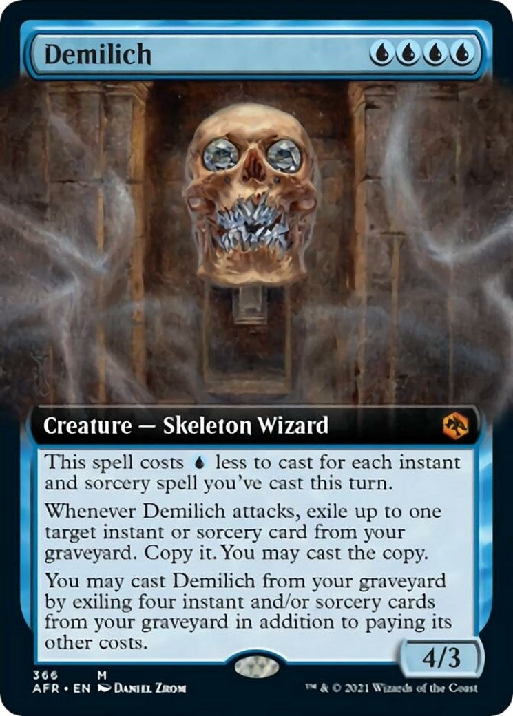 Demilich (Extended Art) (366) (Adventures in the Forgotten Realms)