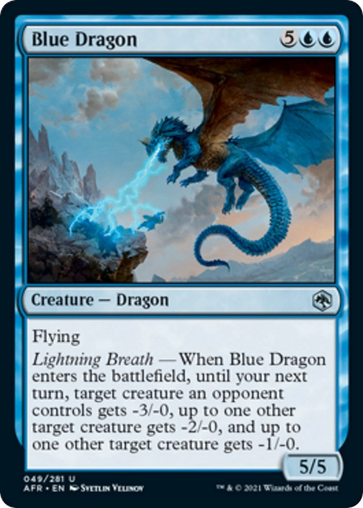 Blue Dragon (49) (Adventures in the Forgotten Realms)