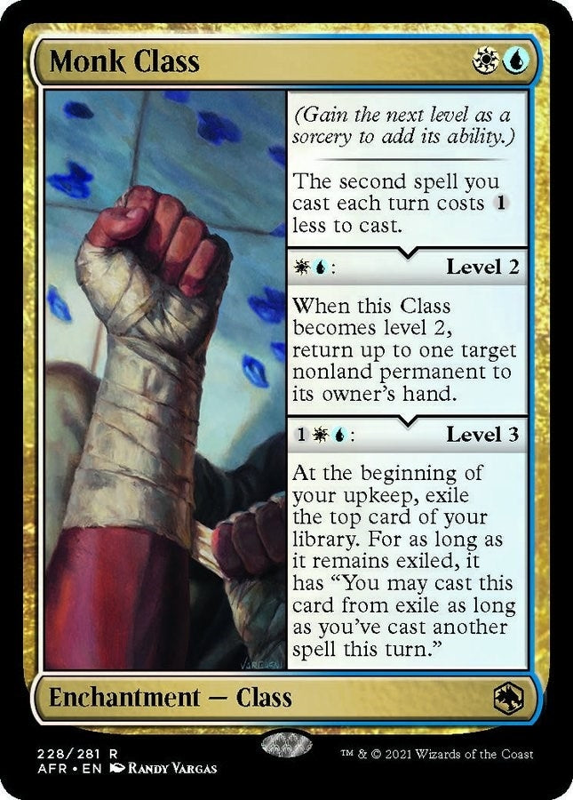 Monk Class (228) (Adventures in the Forgotten Realms)