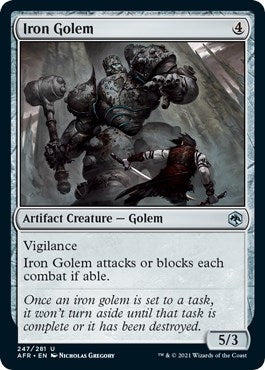 Iron Golem (247) (Adventures in the Forgotten Realms)
